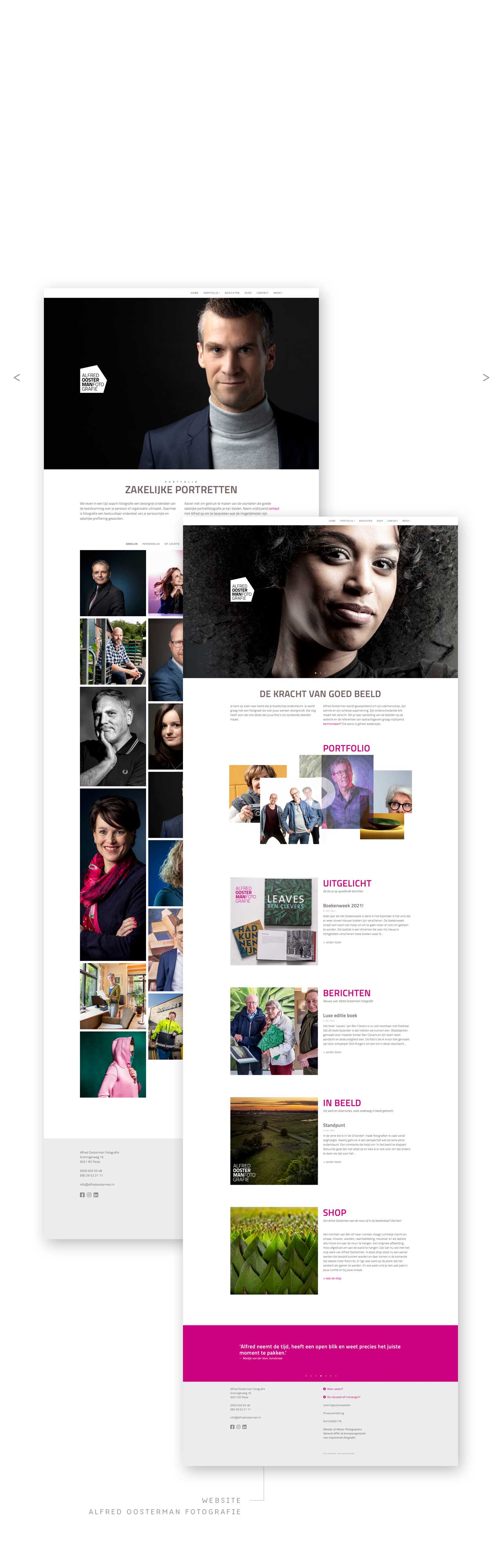 website alfred oosterman fotografie