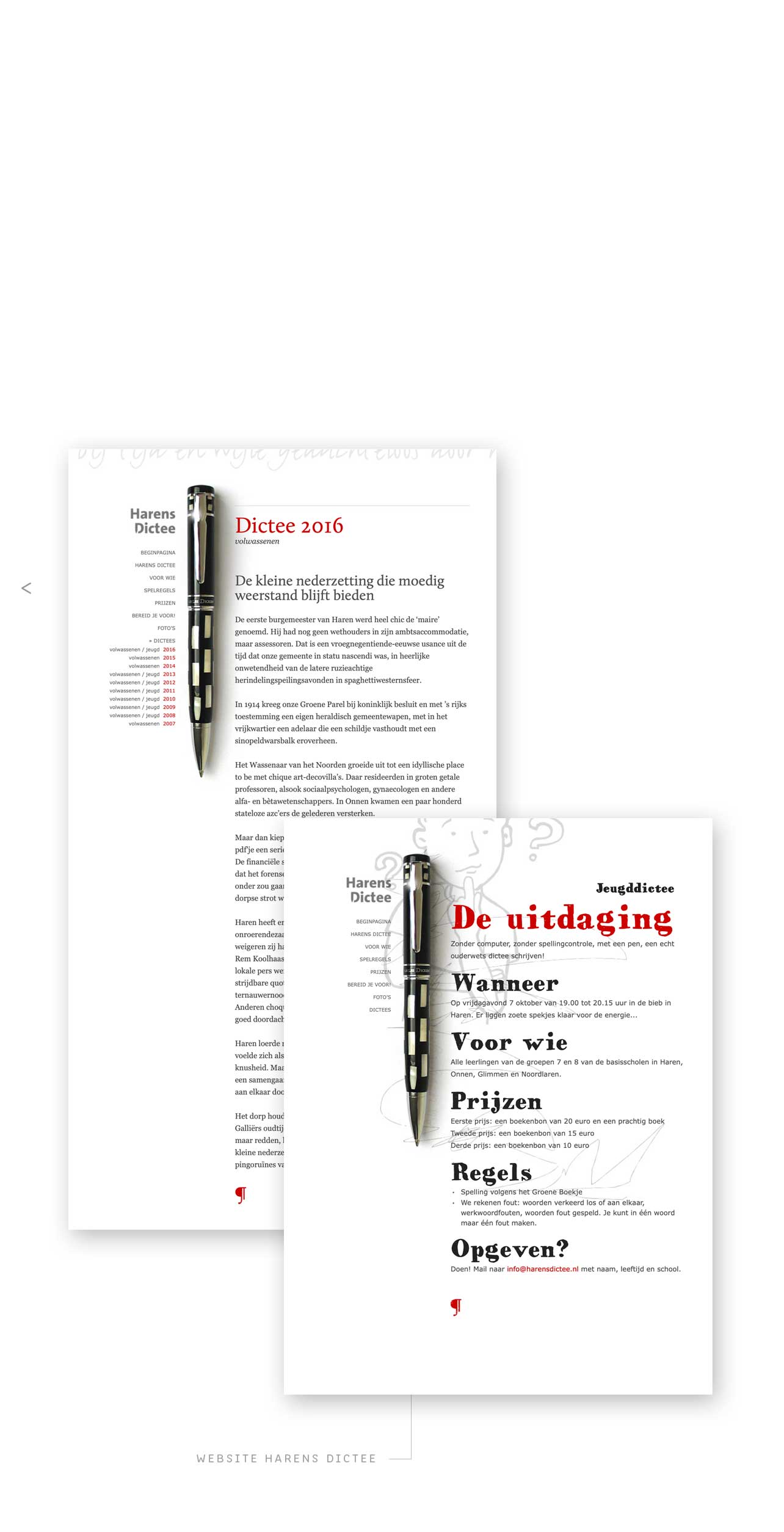 website harens dictee